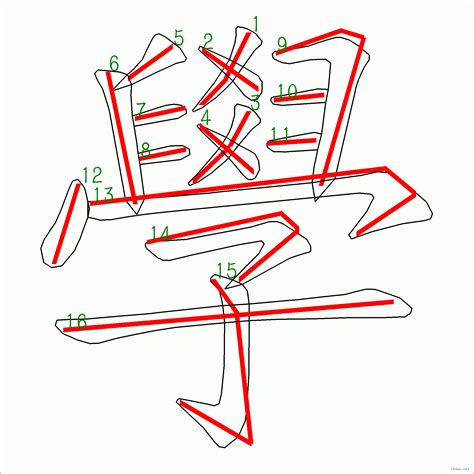 程筆劃|筆順字典